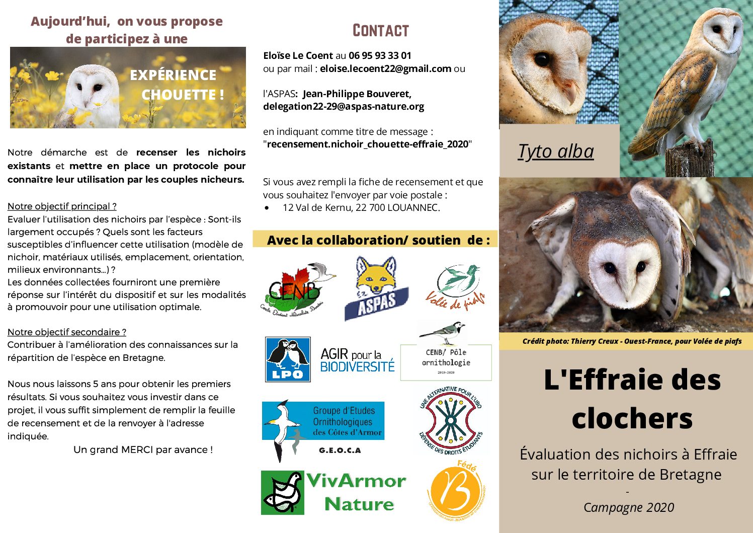 Participez à une expérience chouette !