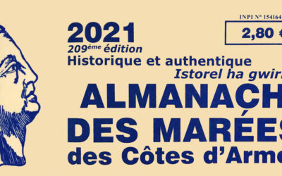 L’almanach des Marées des Côtes d’Armor 2021 vient de paraître