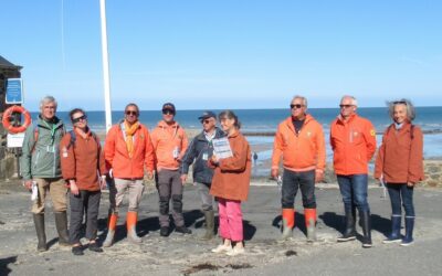 Sensibilisation des pêcheurs à pied avec la SNSM