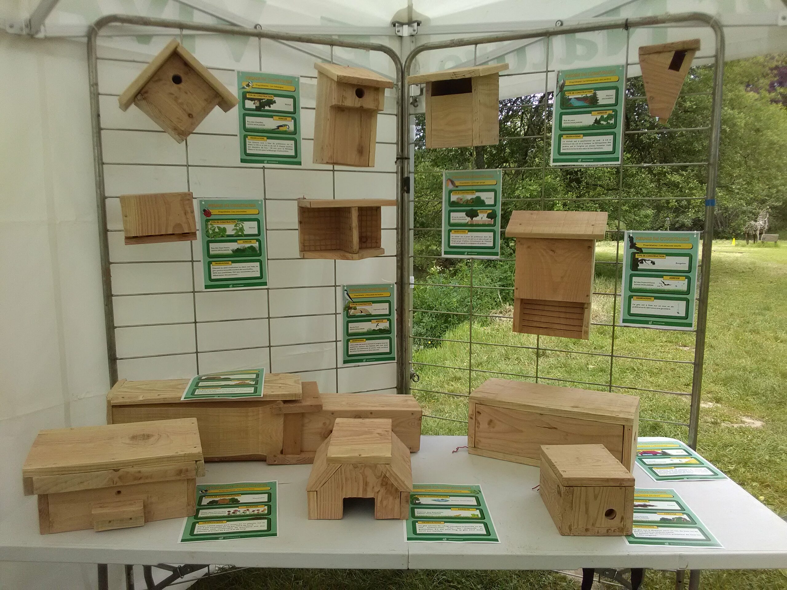 Stand "La biodiversité au jardin"