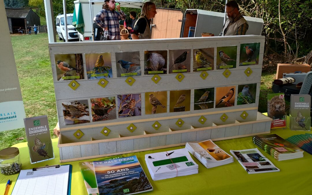 Stand « Accueillir la biodiversité au jardin »