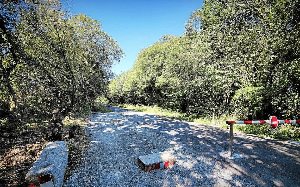 Chantier de valorisation de la "route des landes" de La Poterie