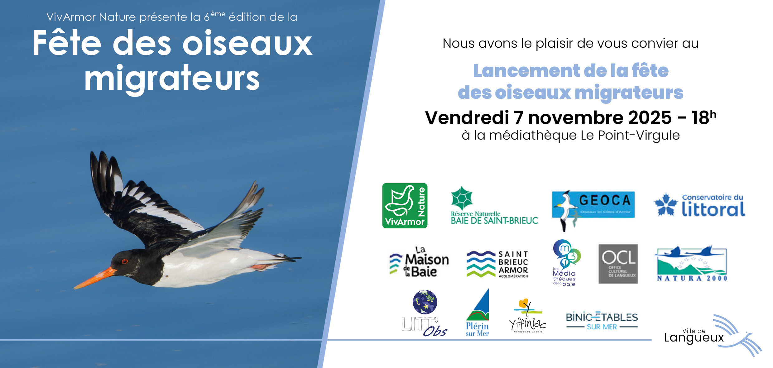 Soirée d'ouverture fête des oiseaux migrateurs