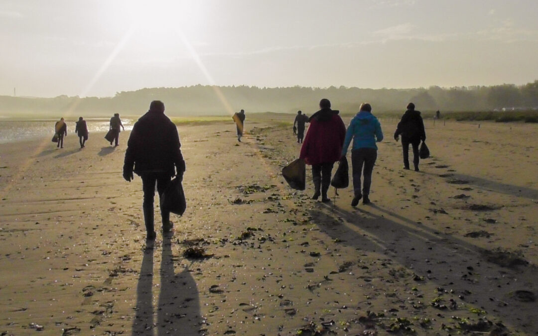 Nettoyage de la plage de Bon Abri