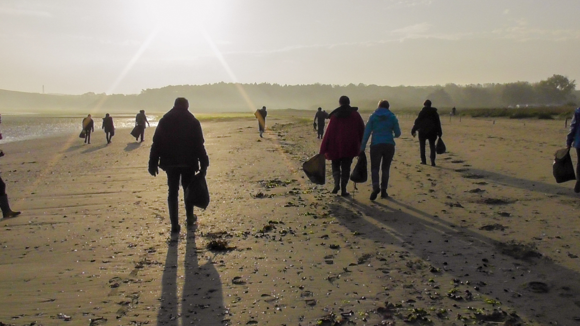 Nettoyage de la plage de Bon Abri