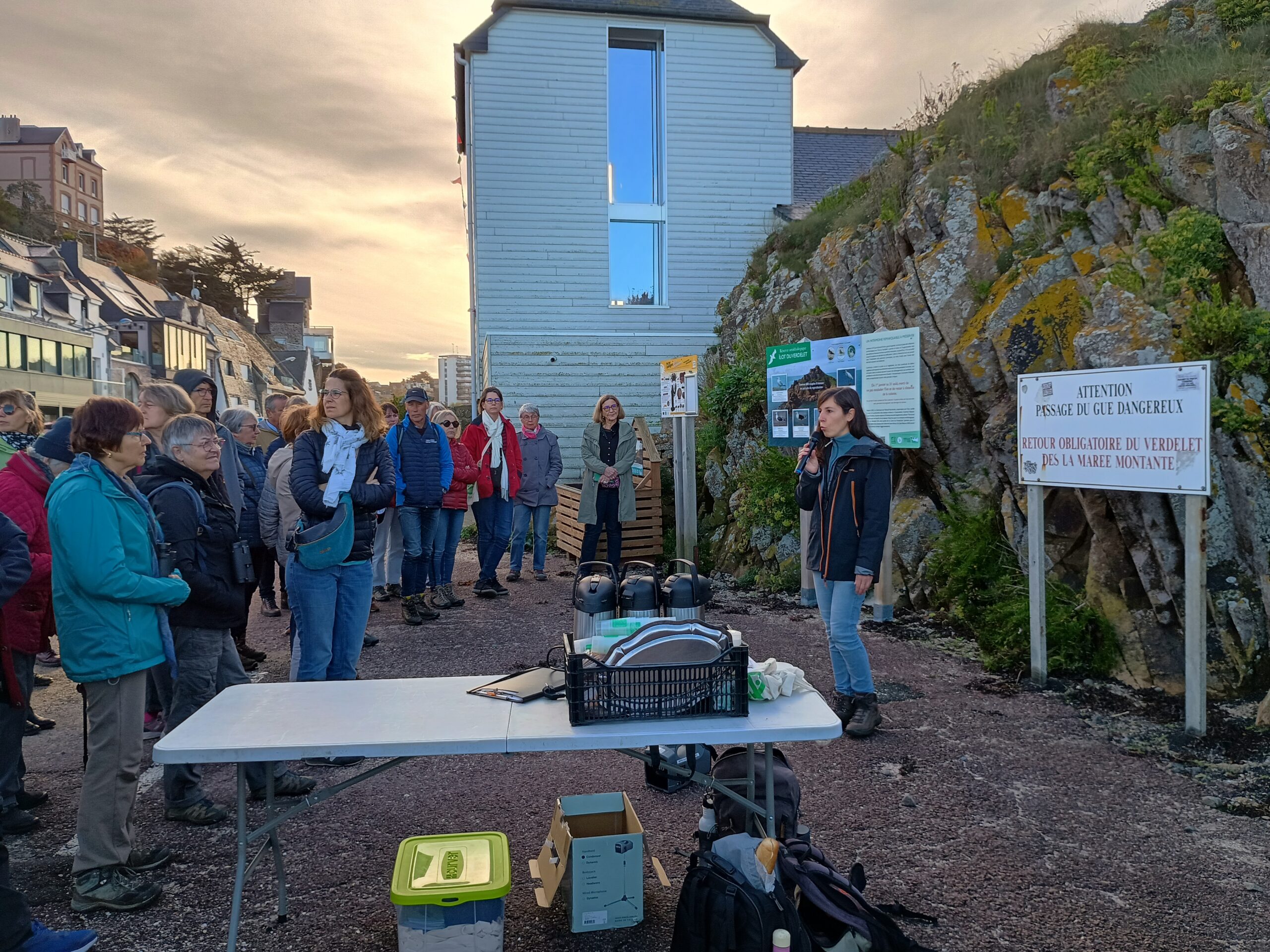 Sortie découverte de la baie en bus