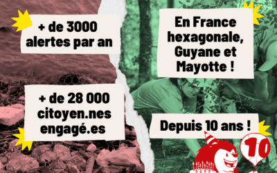 La plateforme Sentinelles de la Nature fête ses 10 ans !