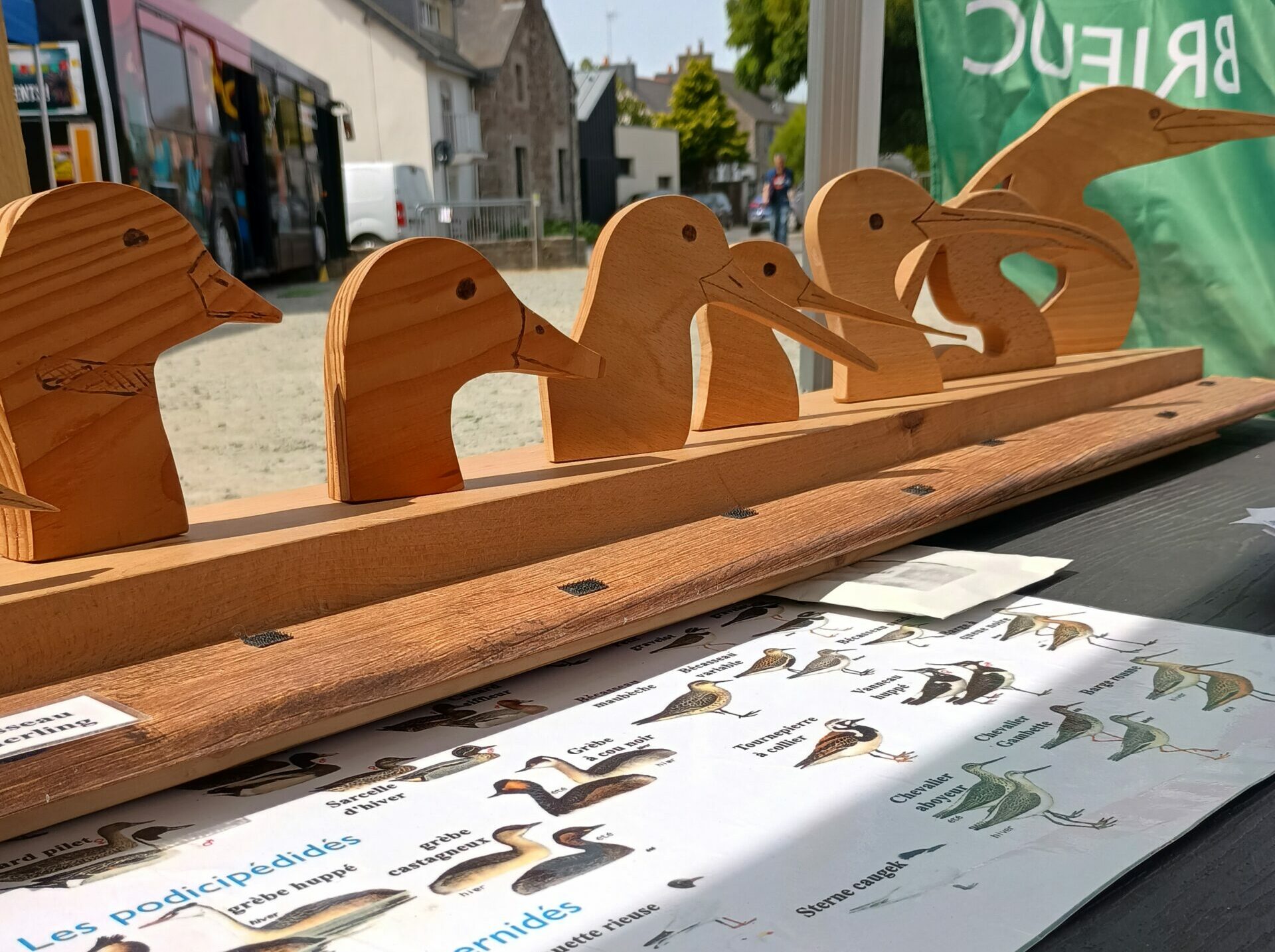 Stand "Découvrir la Réserve naturelle de la baie de Saint-Brieuc"