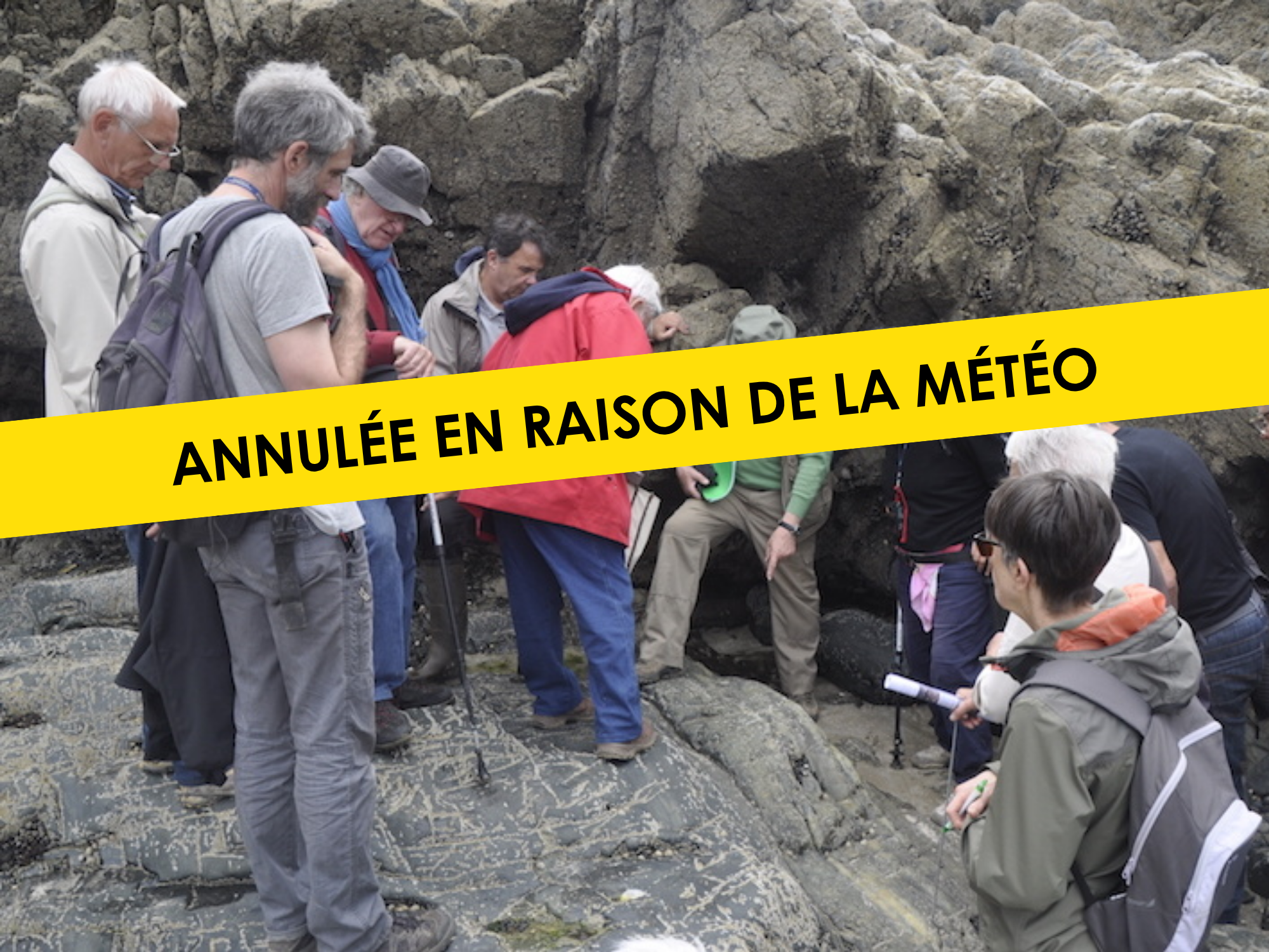 Sortie du groupe patrimoine géologique 22
